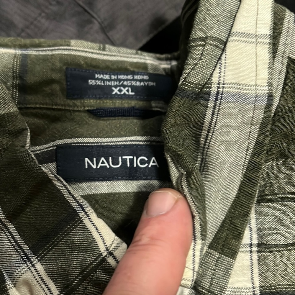 Nautica button down shirt 2XL